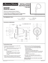 American Standard T722.430.013 Installation guide