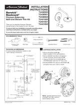 American Standard TU430500.295 Installation guide