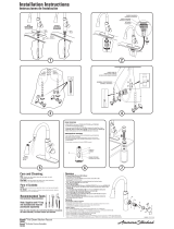 American Standard 7022300.013 Operating instructions