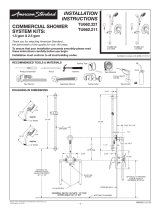 American Standard TU662221.002 Installation guide