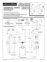 American Standard TU662SG213.002 Installation guide