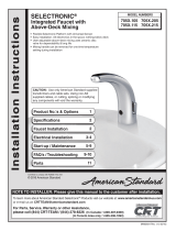 American Standard 7059.115.002 Installation guide