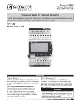 Greenheck 482642 Furnace Controller IGF v1.02 Operating instructions