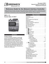 Greenheck 476811 Network Interface BMS v1.10 April 2013 User manual