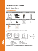 AVer Information Inc. CAM520 (version 3) Quick start guide