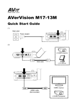 AVer AVerVision M17-13M Reference guide