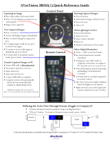 AVer AVerVision 300AF+ Reference guide
