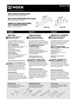 Moen CAF87254 Owner's manual
