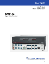 Extron DMP 64 User manual