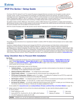 Extron IPCP Pro 255 Installation guide