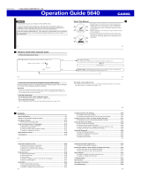 G-Shock AWM500-1A Operating instructions