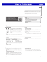 G-Shock AWM500-1A Reference guide