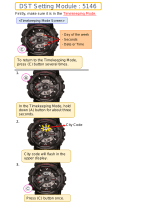 G-Shock GA110MB-1A Operating instructions