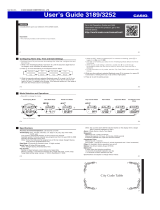 G-Shock BG169G-7B Reference guide