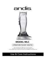 Andis MLC User guide