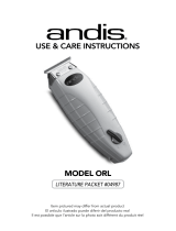 Andis ORL User guide