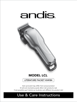 Andis LCL User guide