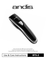 Andis BTS-2 User guide