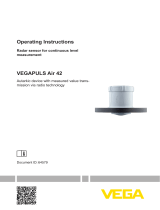 Vega VEGAPULS Air 42 Operating instructions