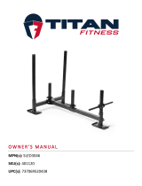Titan Fitness High-Low Push-Pull Sled User manual