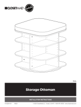 ClosetMaidRevolution Storage Ottoman