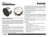 Biamp Desono™ C-IC6 Loudspeaker Installation & Operation Guide