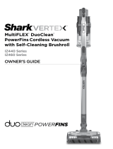 Shark Vertex MultiFlex DuoClean Vacuum User manual