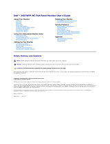 Dell 2407WFP-HC User guide