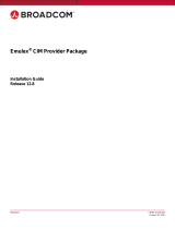 Broadcom Emulex CIM Provider Package Owner's manual