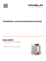 Robur GITIE' ARAY Installation, Use And Maintenance Manual