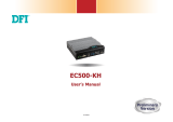 DFI EC500-KH Owner's manual