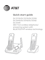 AT&T DL72549  Quick start guide