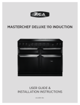 AGA Masterchef Deluxe 110 Induction Owner's manual