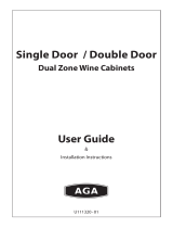 AGA WINE CABINET SC-120WD SC-430WD Owner's manual