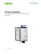 WAGO Power Supply User manual