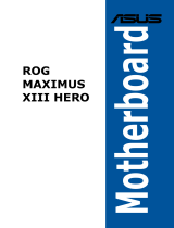 Asus ROG MAXIMUS XIII HERO User manual