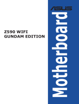 Asus Z590 WIFI GUNDAM EDITION User manual