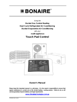 Climate Technologies Touchpad Control Multi Appliance Owner's manual