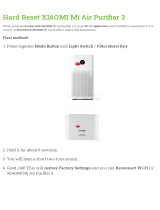 Xiaomi Mi Air Purifier 3 User manual