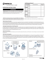 Breg polar care cube Operating instructions