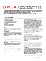 Door-Gard COMMAND AND CONTROL SERIES Programming Manual