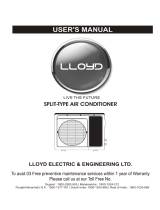 Lloyd LS9A3P Owner's manual