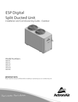 ActronAir ESP Digital SRD191C Installation And Commissioning Manual