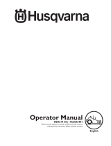 Husqvarna Zero Turn Mowers Z254F User manual