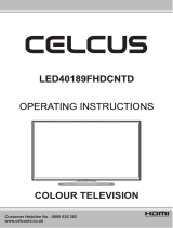 celcus LED40189FHDCNTD Operating instructions