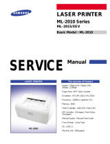 Samsung ML-2010 - B/W Laser Printer User manual
