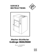 Getinge 8666 Service Instructions Manual