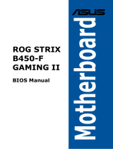 Asus ROG STRIX B450-F GAMING II Owner's manual