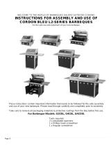 Barbeques Galore G2CBL Instructions For Assembly And Use