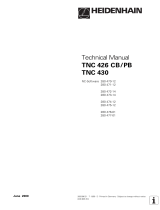 HEIDENHAIN TNC 426 CB/PB, TNC 430 CA/PA NC-Software 280472/473 Technical Manual